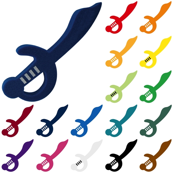 Foam sword, 17" x 7".... from ASI 54886 Foamworx / FoamWorx