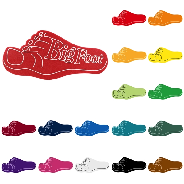 Giant foam foot waver, 10" x 22".... from ASI 54886 Foamworx / FoamWorx