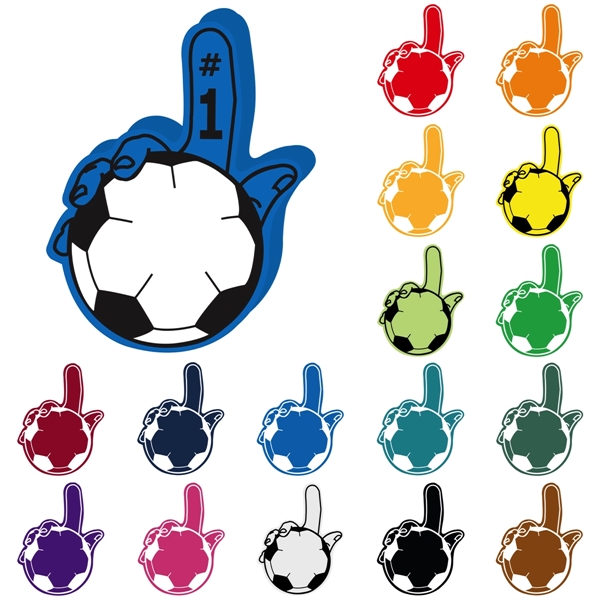 Open cell foam cheering novelty.... from ASI 54886 Foamworx / FoamWorx