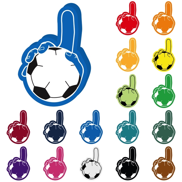 Soccer Ball Foam Cheering Hand... from ASI 54886 Foamworx / FoamWorx