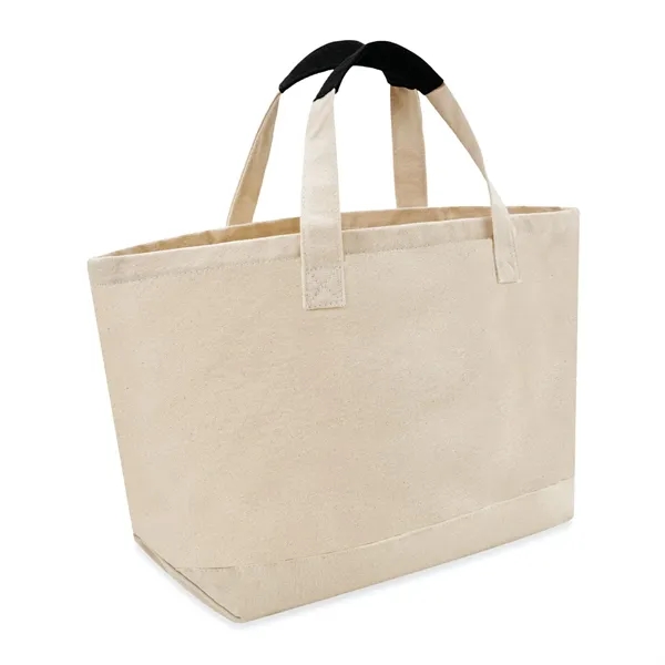 Large cotton canvas tote bag plus 1 color silkscreen imprint on... from ASI 37218 Athena Promo (tm)