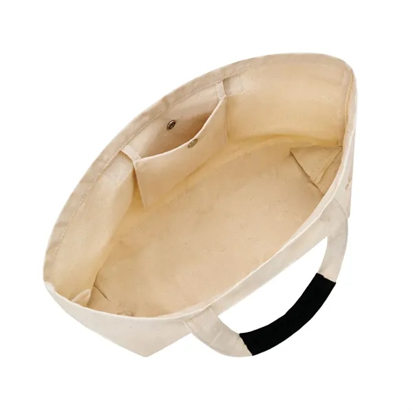 Large cotton canvas tote bag plus 1 color silkscreen imprint on... from ASI 37218 Athena Promo (tm)