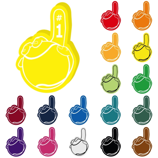 Tennis Foam Hand Cheering Mitt... from ASI 54886 Foamworx / FoamWorx