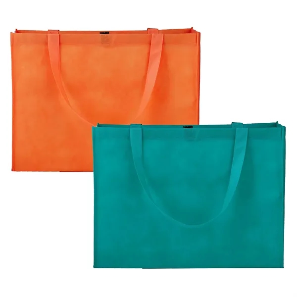 Large size tote bag made of 80 gsm non-woven polypropylene plus... from ASI 37218 Athena Promo (tm)