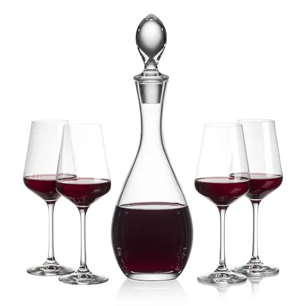 Lead Free Crystalline Malvern Decanter with 2 or 4  Breckland... from ASI 84592 St Regis Group