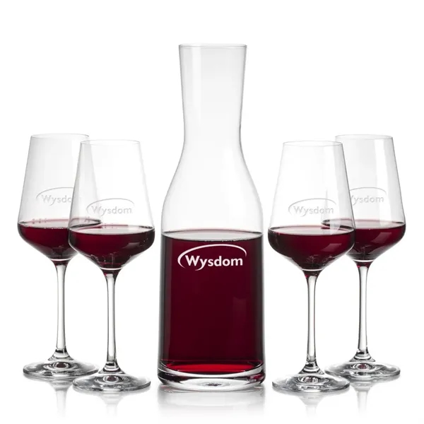Crystalline Carafe Set. Includes the 40oz Caldmore Carafe and your choice... from ASI 84592 St Regis Group