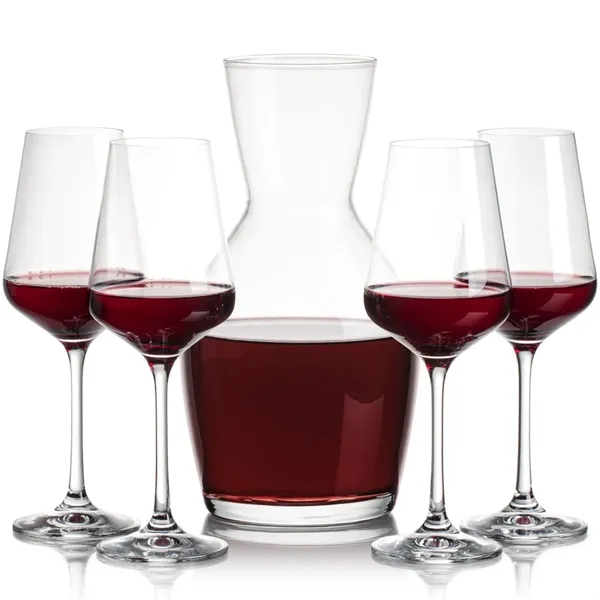 Our 38oz Crystalline Westwood Carafe & 12oz Crystalline Breckland Wine Set... from ASI 84592 St Regis Group