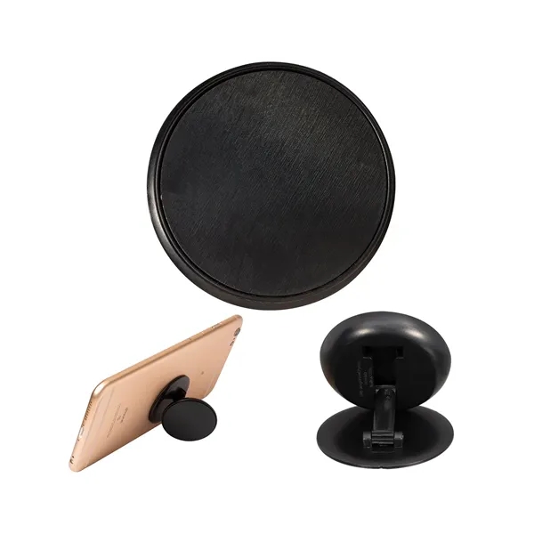 1.6" x .90" polypropylene plastic Pull Topper® cellphone holder, stand and... from ASI 79530 Prime Line