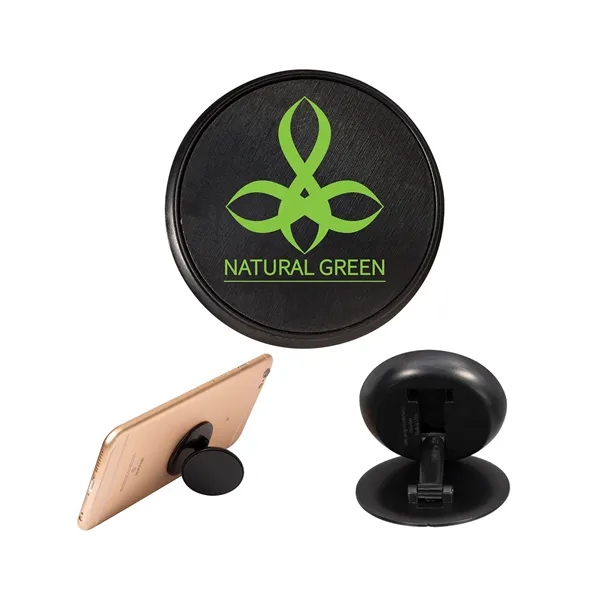 1.6" x .90" polypropylene plastic Pull Topper® cellphone holder, stand and... from ASI 79530 Prime Line