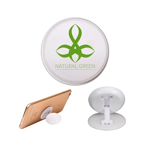 1.6" x .90" polypropylene plastic Pull Topper® cellphone holder, stand and... from ASI 79530 Prime Line