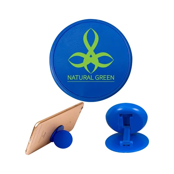 1.6" x .90" polypropylene plastic Pull Topper® cellphone holder, stand and... from ASI 79530 Prime Line