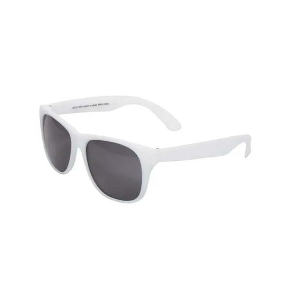 Adult sized matte plastic sunglasses with tinted UV lenses and an... from ASI 79530 Prime Line