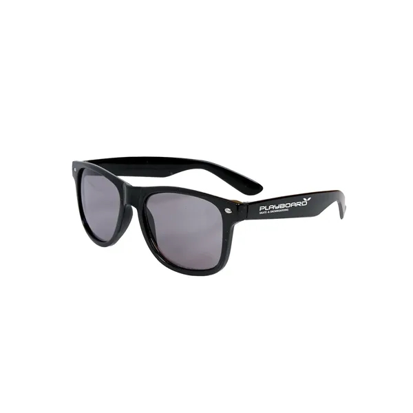 Glossy framed sunglasses with plastic construction and UV400 lenses.... from ASI 79530 Prime Line
