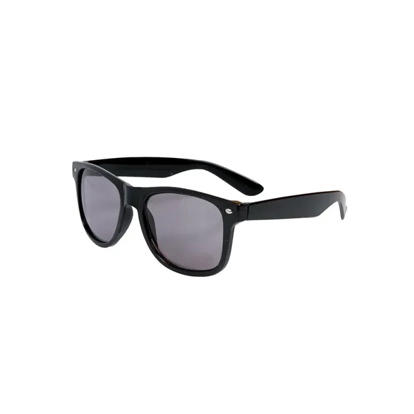 Glossy framed sunglasses with plastic construction and UV400 lenses.... from ASI 79530 Prime Line