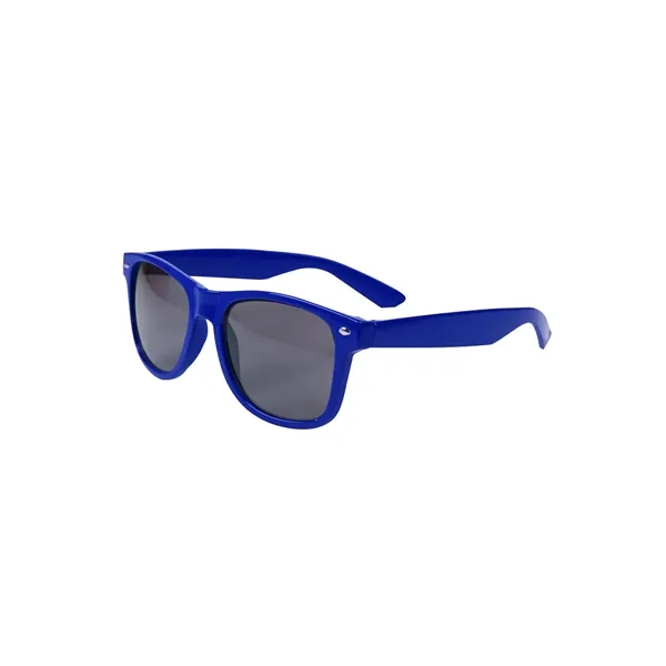 Glossy framed sunglasses with plastic construction and UV400 lenses.... from ASI 79530 Prime Line