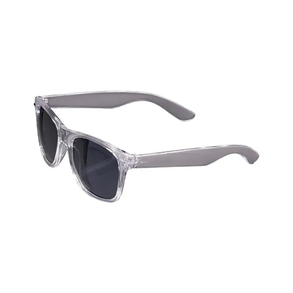 Glossy framed sunglasses with plastic construction and UV400 lenses.... from ASI 79530 Prime Line