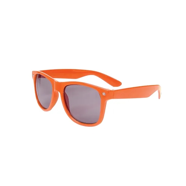Glossy framed sunglasses with plastic construction and UV400 lenses.... from ASI 79530 Prime Line