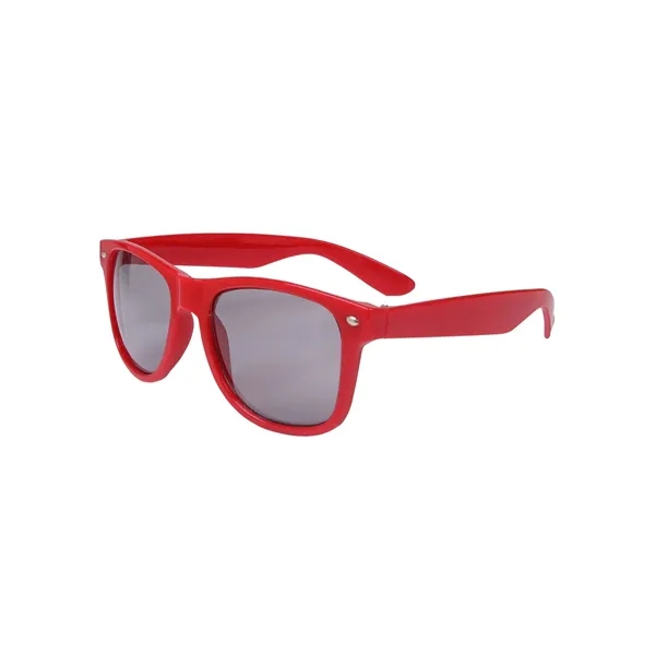 Glossy framed sunglasses with plastic construction and UV400 lenses.... from ASI 79530 Prime Line