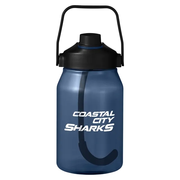 64 oz. single-wall bottle with screw-on cap and hinged handle.... from ASI 79530 Prime Line