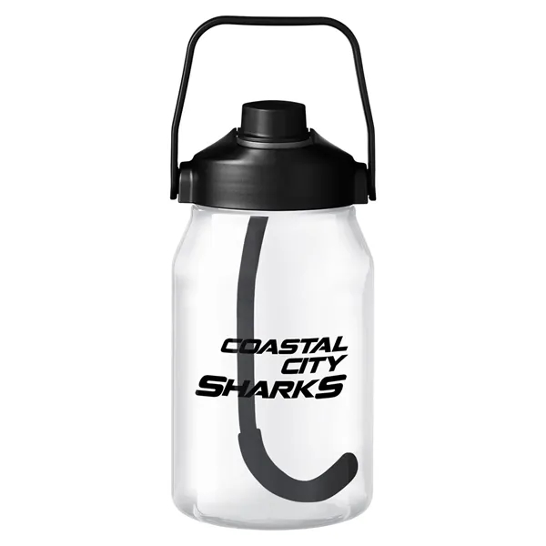 64 oz. single-wall bottle with screw-on cap and hinged handle.... from ASI 79530 Prime Line