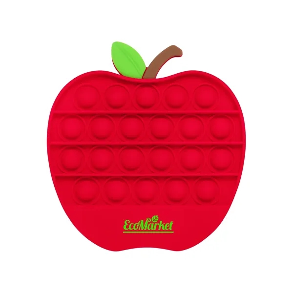 Push Pop Bubble Apple Shape Fidget Sensory Toy... from ASI 79530 Prime Line