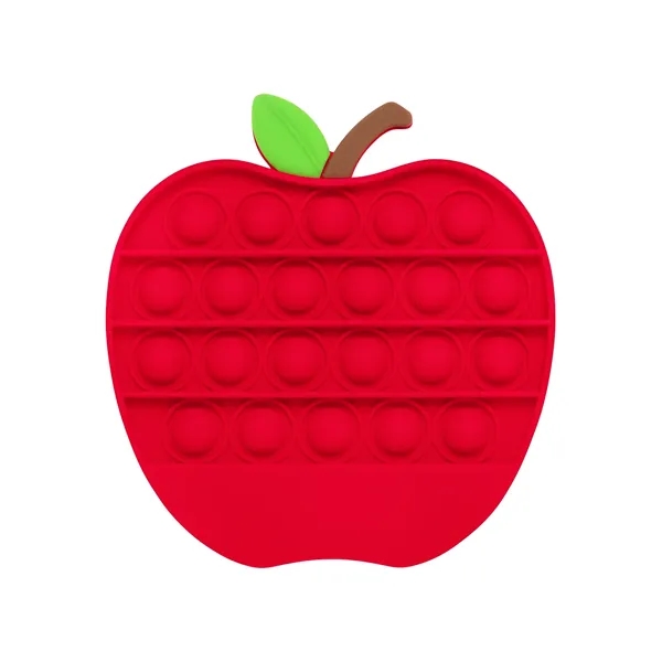 Push Pop Bubble Apple Shape Fidget Sensory Toy... from ASI 79530 Prime Line