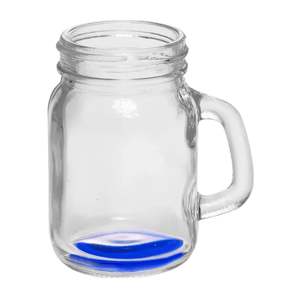 4.5 oz. clear mini mason jar glass.... from ASI 68507 The Magnet Group / Benchmark Crystal & Clocks