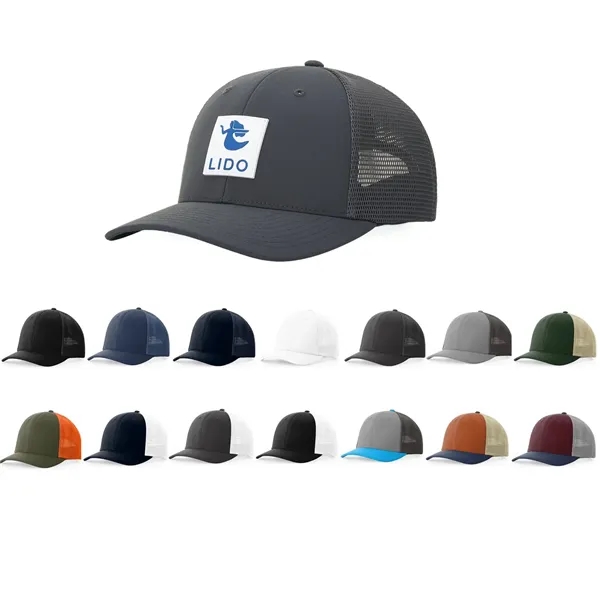 Stay-Dri sweatband wicks away moisture, keeping you dry,R-Flex adjustable snapback helps... from ASI 72657 Active Life Promo / Active Life