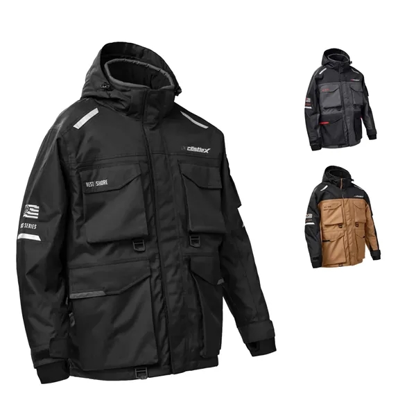 Ultra-warm Castle X West Shore Jacket with waterproof protection, safety features,... from ASI 72657 Active Life Promo / Active Life Promo Active Life