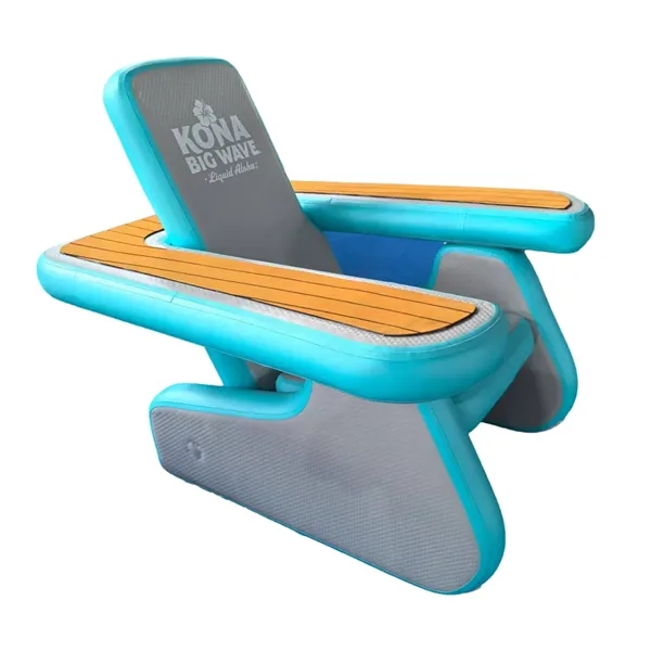 Durable inflatable leisure chair with custom logo imprint, perfect for outdoor... from ASI 72657 Active Life Promo / Active Life Promo