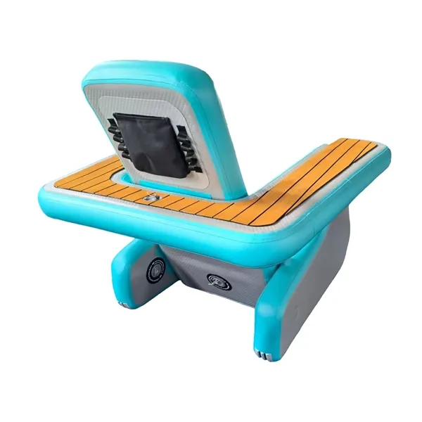 Durable inflatable leisure chair with custom logo imprint, perfect for outdoor... from ASI 72657 Active Life Promo / Active Life Promo