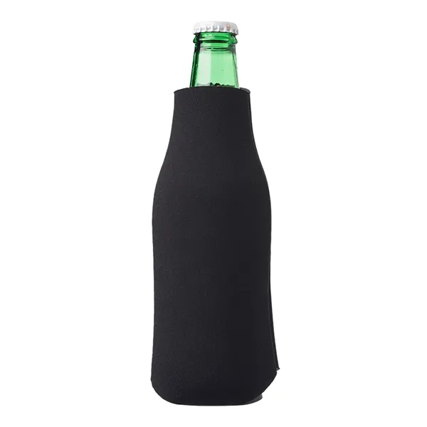 Polyurethane / foam zipper bottle insulator for 12 oz. longneck bottles.... from ASI 39552 BEL Promo