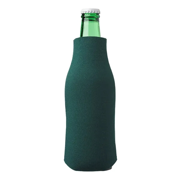 Polyurethane / foam zipper bottle insulator for 12 oz. longneck bottles.... from ASI 39552 BEL Promo