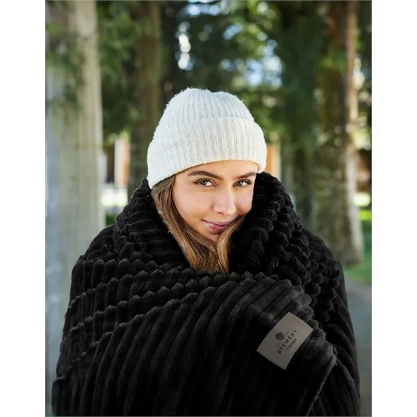 Regal Throw: Ultra-soft, ribbed texture. Luxurious yet versatile, perfect for gifting... from ASI 79750 Pro Towels / Palmetto Blanket Company