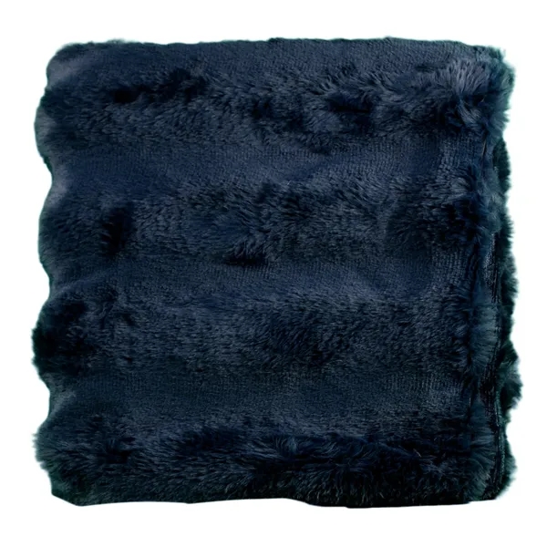 Plush blanket with velvety texture and subtle ridges, blending minimalist design... from ASI 79750 Pro Towels / Palmetto Blanket Company