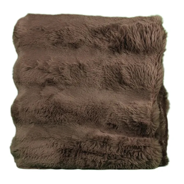 Plush blanket with velvety texture and subtle ridges, blending minimalist design... from ASI 79750 Pro Towels / Palmetto Blanket Company