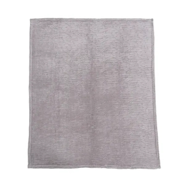 50" x 60": Plush throw in muted, nature-inspired tones with a... from ASI 79750 Pro Towels / Palmetto Blanket Company