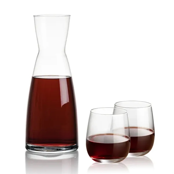 The Winchester Carafe & Crestview Stemless Wine is a brilliant set... from ASI 84592 St Regis Group