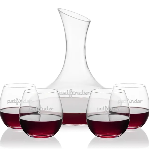 Our exquisite 60oz Hampton Carafe is paired with your choice of... from ASI 84592 St Regis Group