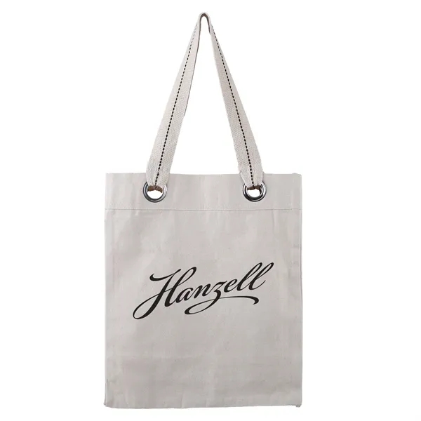 15 1/4" x 12 3/4" cotton canvas tote bag with 23"... from ASI 52840 Evans Manufacturing