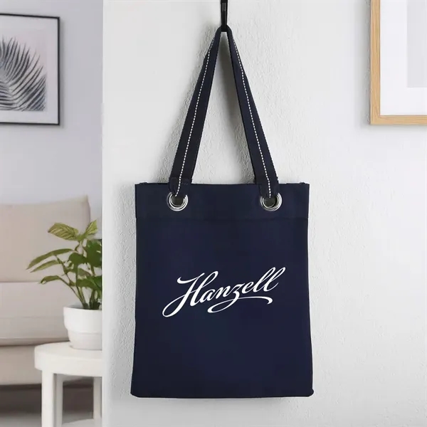 15 1/4" x 12 3/4" cotton canvas tote bag with 23"... from ASI 52840 Evans Manufacturing
