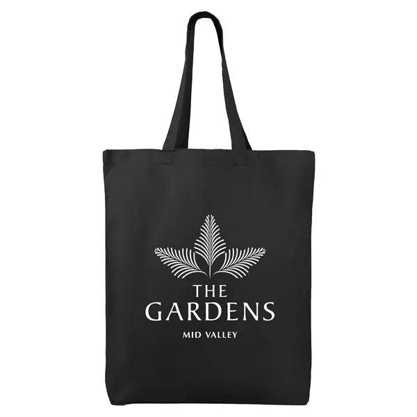 15 1/8" x 14 1/4" cotton canvas tote bag with 21"... from ASI 52840 Evans Manufacturing