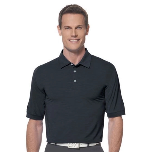 Tonal Polo is a 4.7 oz.polyester spandex blend jersey knit fabric.... from ASI 38120 Ball Pro / Diversified Quality Kitchenware