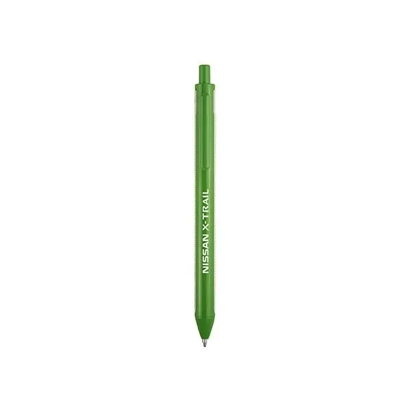 Retractable ballpoint pen with detachable ruler in both cm and inch... from ASI 52840 Evans Manufacturing