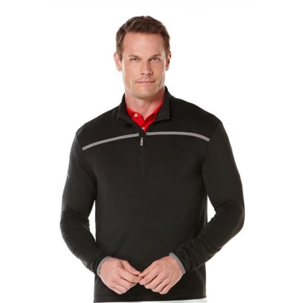 1/4 Zip Mock Pullover with 5.3 oz. French Terry Knit Fabric.... from ASI 38120 Ball Pro / Diversified Quality Kitchenware