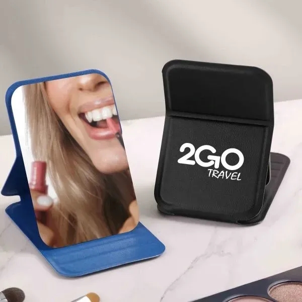 4 1/4" x 2 3/4" lightweight pocket sized mirror with multiple... from ASI 52840 Evans Manufacturing