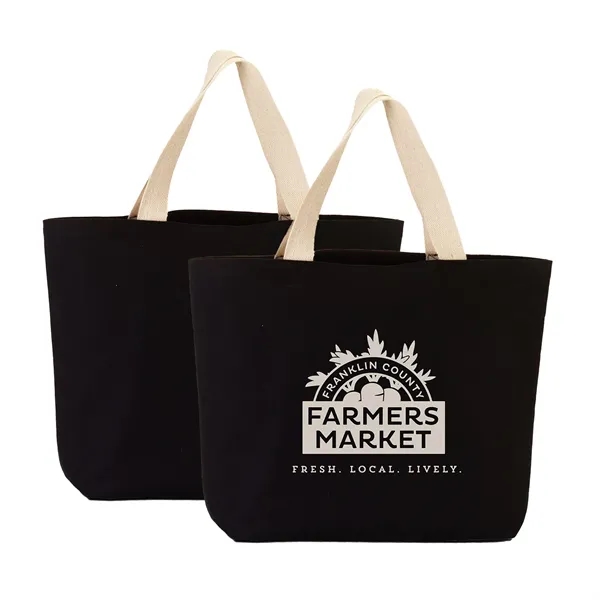 11.5 oz. canvas tote bag plus 1 color heat transfer imprint... from ASI 37218 Athena Promo (tm)