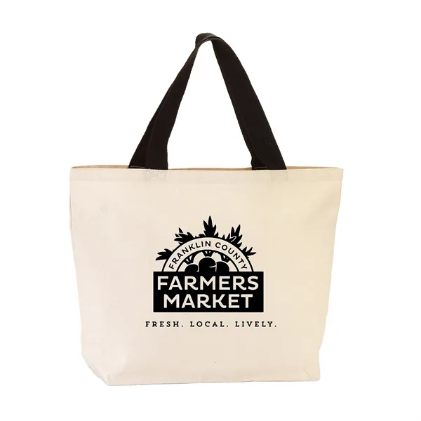 11.5 oz. canvas tote bag plus 1 color heat transfer imprint... from ASI 37218 Athena Promo (tm)