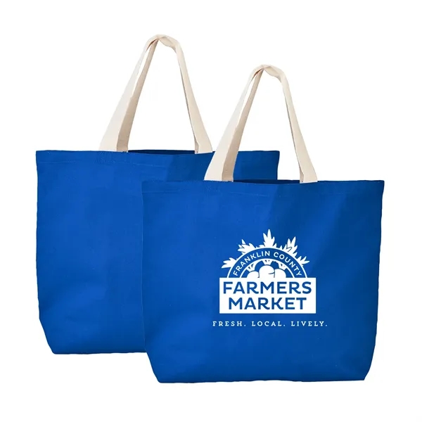 11.5 oz. canvas tote bag plus 1 color heat transfer imprint... from ASI 37218 Athena Promo (tm)