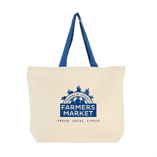 11.5 oz. canvas tote bag plus 1 color heat transfer imprint... from ASI 37218 Athena Promo (tm)